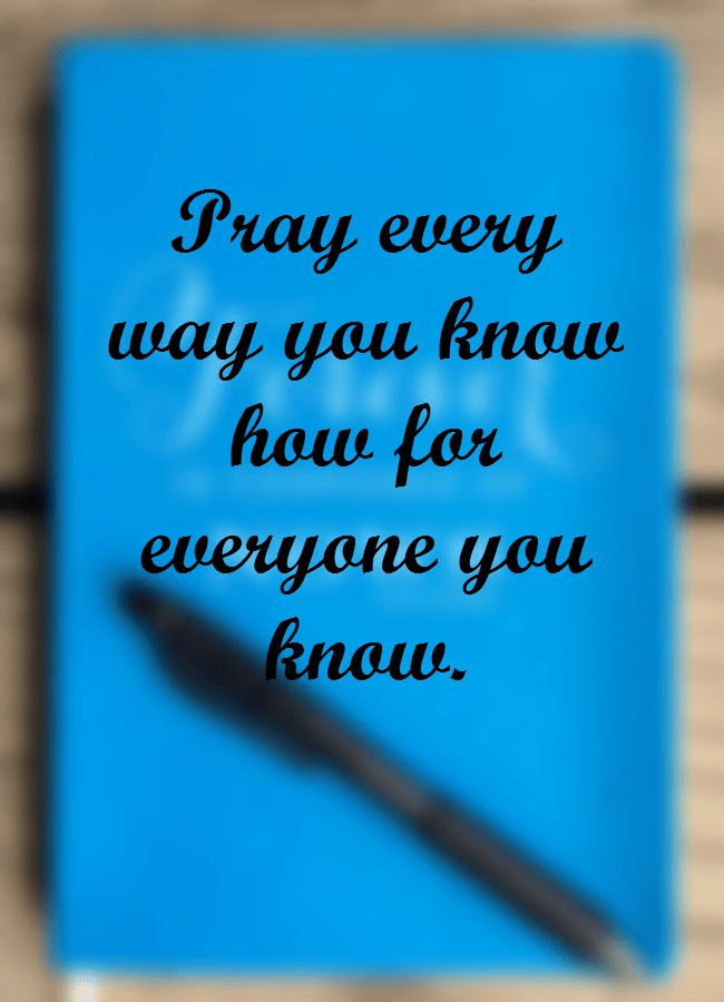 How to make a simple prayer journal